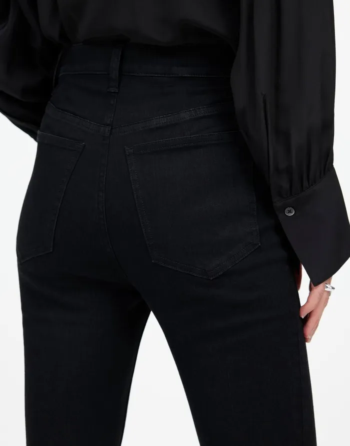 Madewell 10034 HighRise Skinny Jeans Black Frost Women Jeans