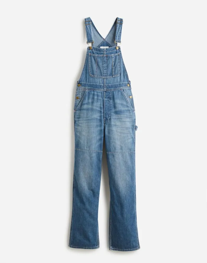 Madewell Alexa Chung For Madewell Denim Overalls In Hockley Wash Hockley Wash Women Jeans