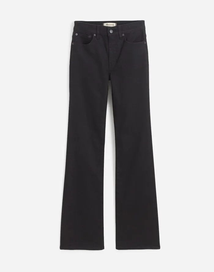 Madewell Kick Out FullLength Jeans Black Frost Women Jeans