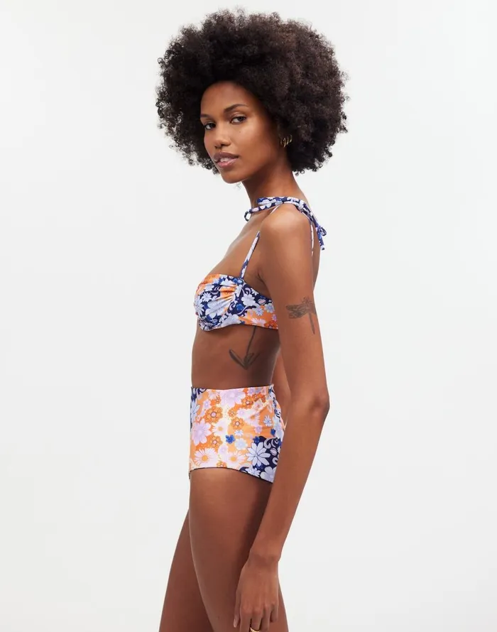Madewell Madewell X Agua Bendita Donna Bikini Top Multi Women Swim