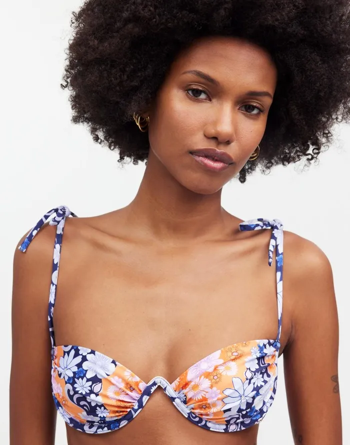 Madewell Madewell X Agua Bendita Donna Bikini Top Multi Women Swim