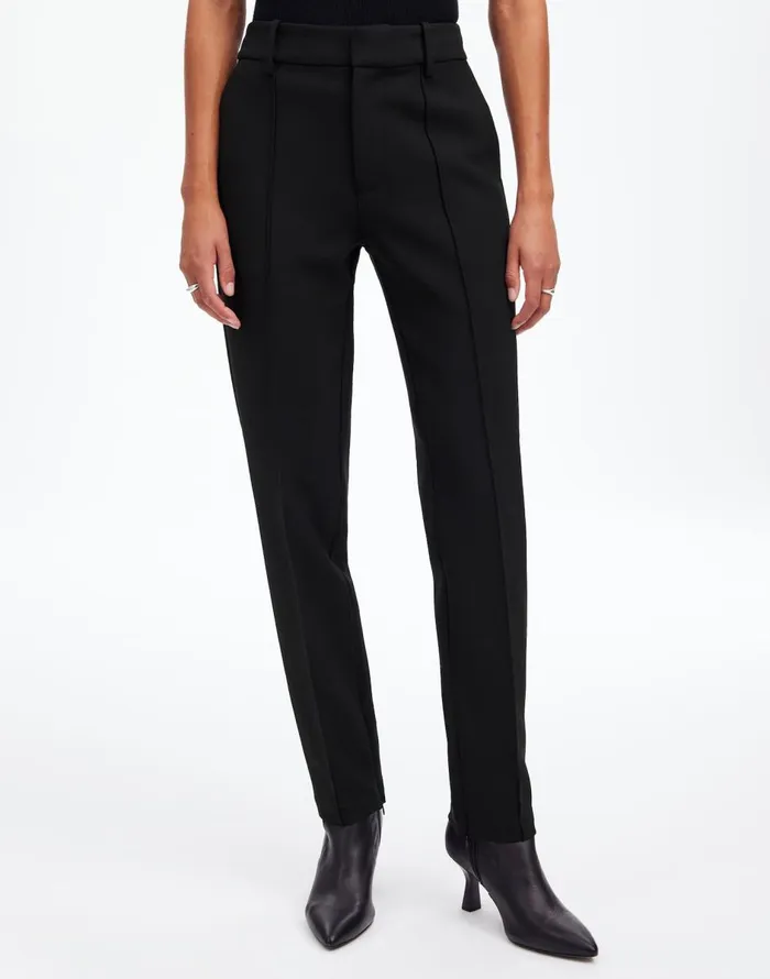 Madewell MidRise Slim Ankle Pant True Black Women Pants