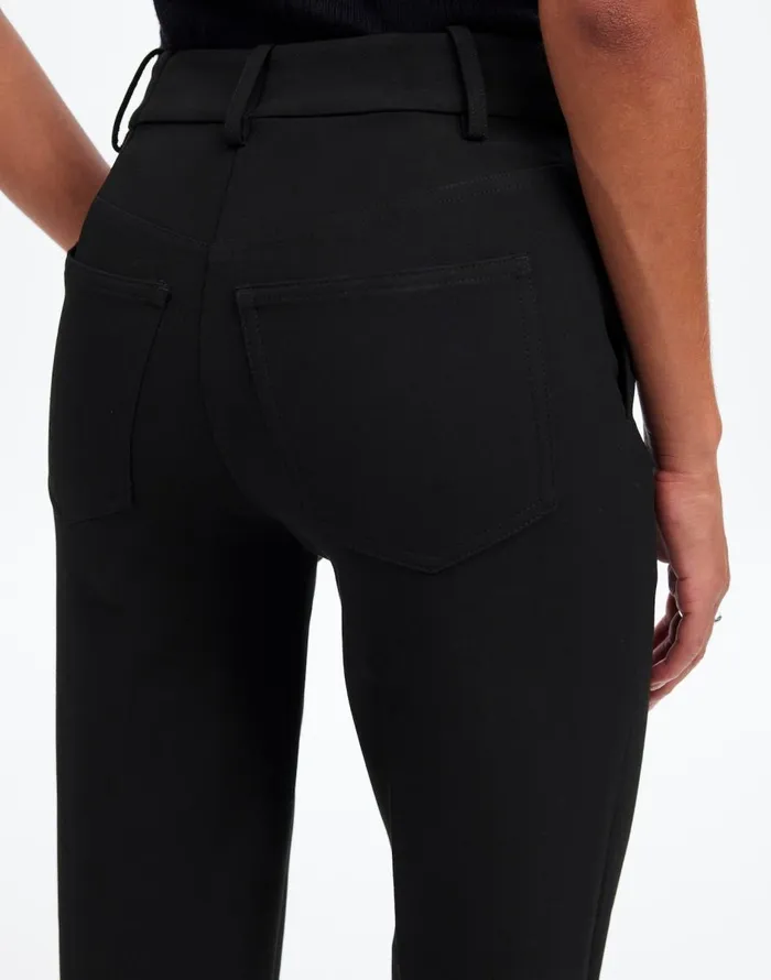 Madewell MidRise Slim Ankle Pant True Black Women Pants