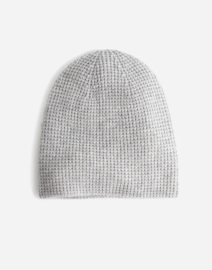 Madewell Reversible Beanie In SoftWool Hthr Smoke Women Hats