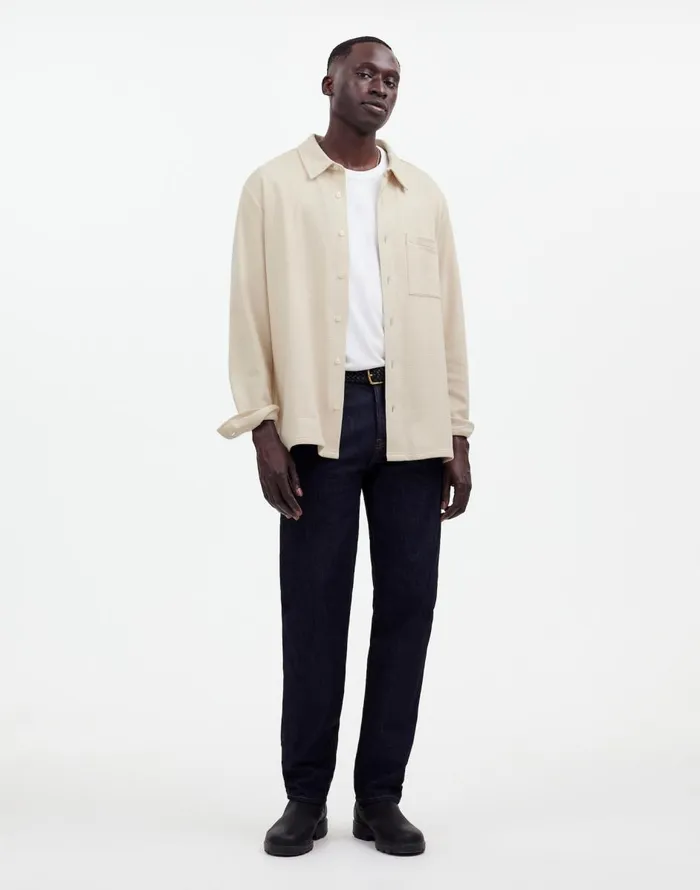 Madewell The Devoe Shirt Tan Men Shirts