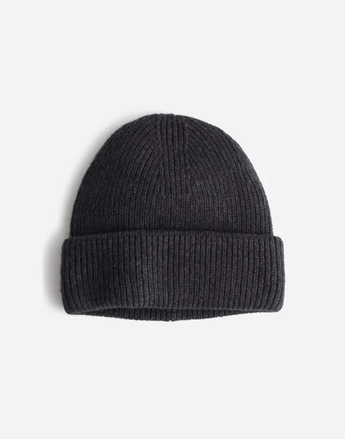 Madewell WoolBlend Knit Beanie Hthr Pebble Women Hats