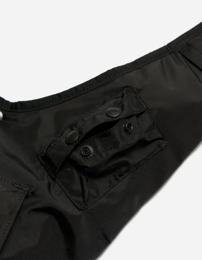 Maharishi Bags 1113 Maha MALICE Monk Sling Bag Black 8211 Men