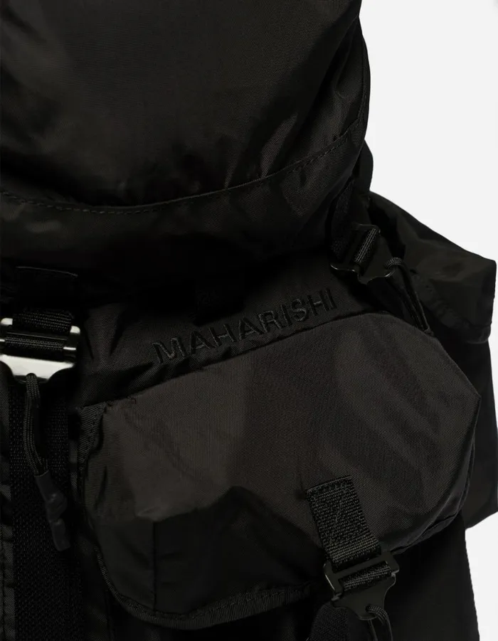 Maharishi Bags 1114 Maha MALICE Backpack Black 8211 Men