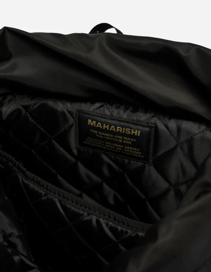 Maharishi Bags 1114 Maha MALICE Backpack Black 8211 Men