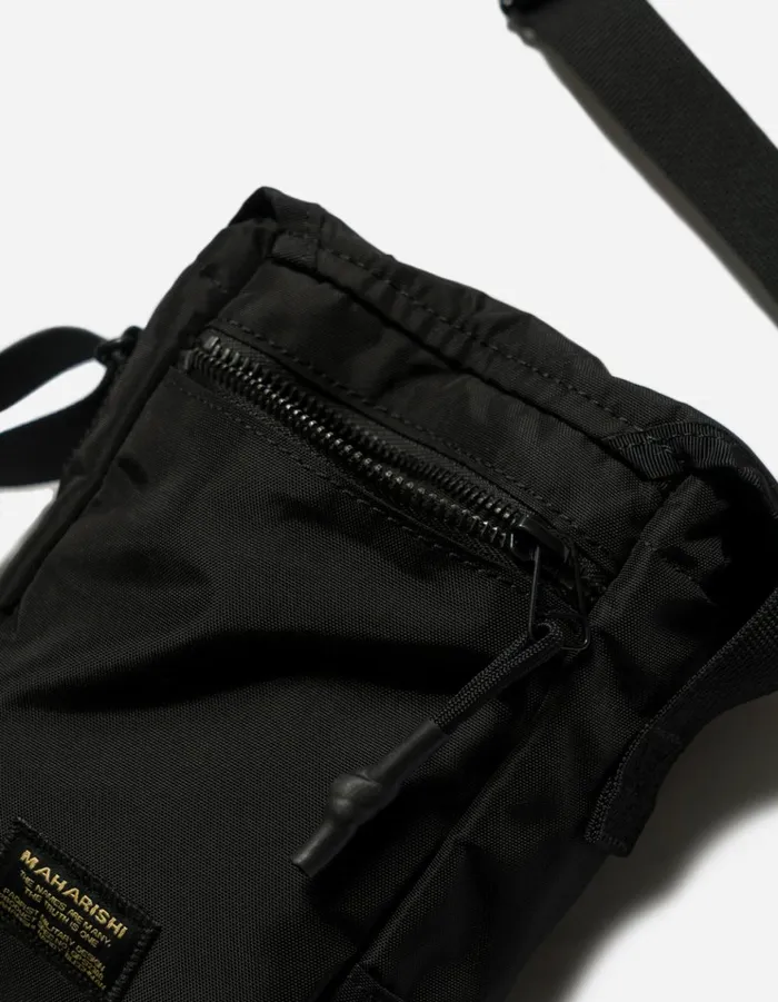 Maharishi Bags 1116 Maha MALICE Pouch Bag Black 8211 Men