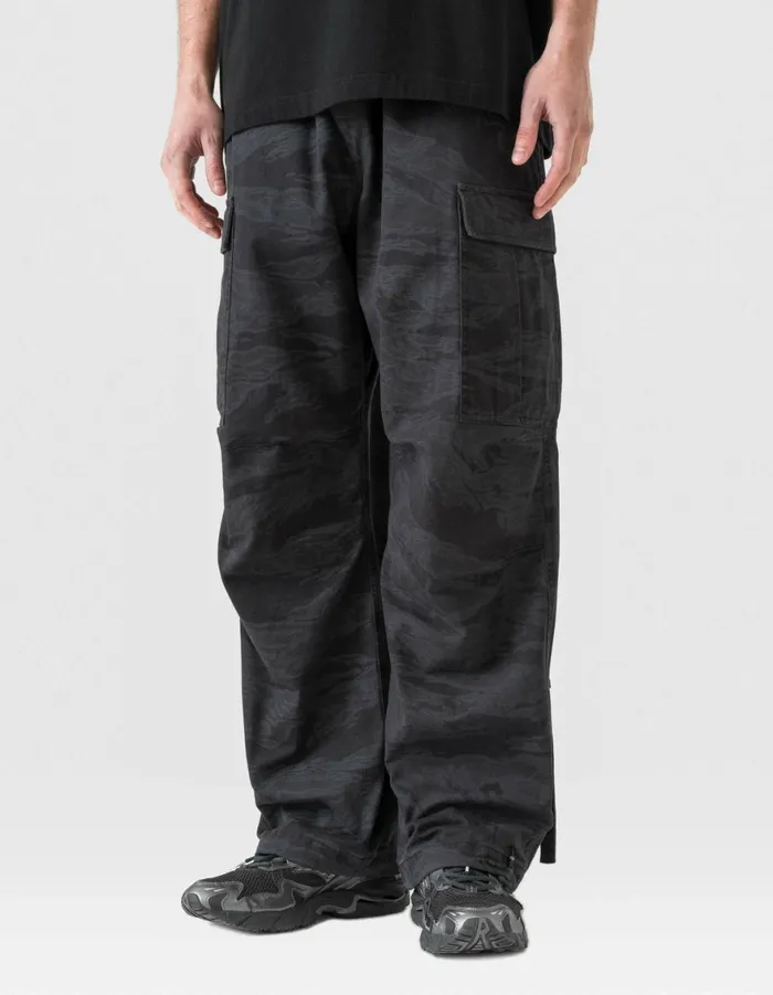 Maharishi Cargo Pants 6075 Tigerstripe Cargo Track Pants Subdued Night 8211 Men