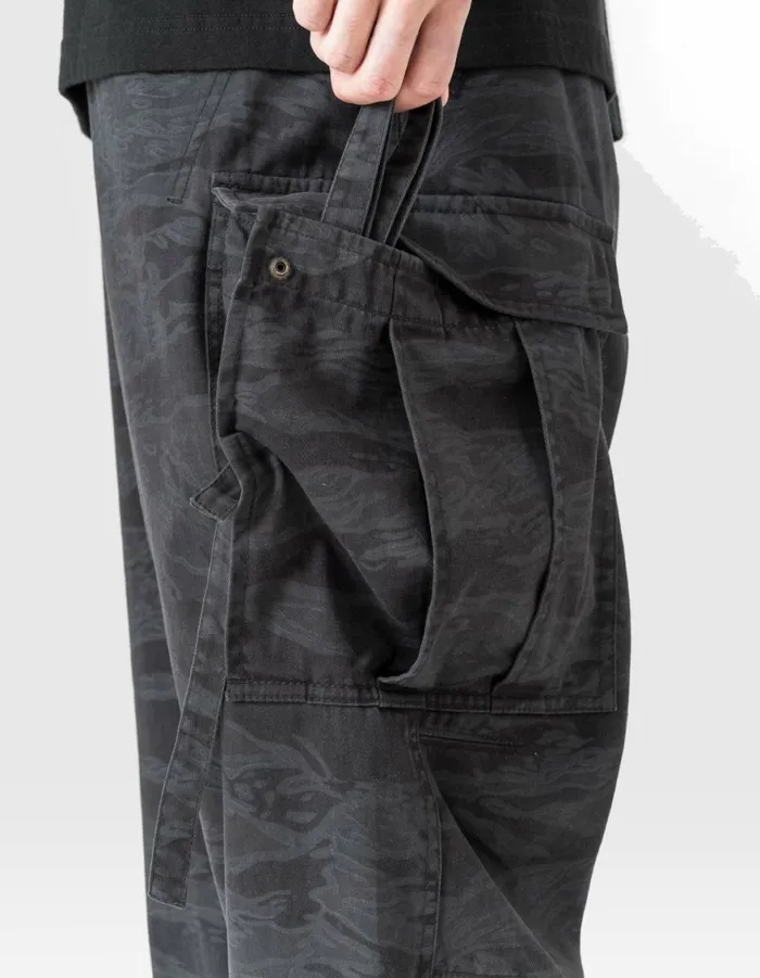 Maharishi Cargo Pants 6075 Tigerstripe Cargo Track Pants Subdued Night 8211 Men