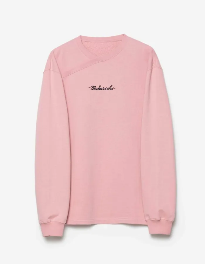 Maharishi Crew Sweats 6009 Caduceus Monk Crew Sweat Pink 8211 Men