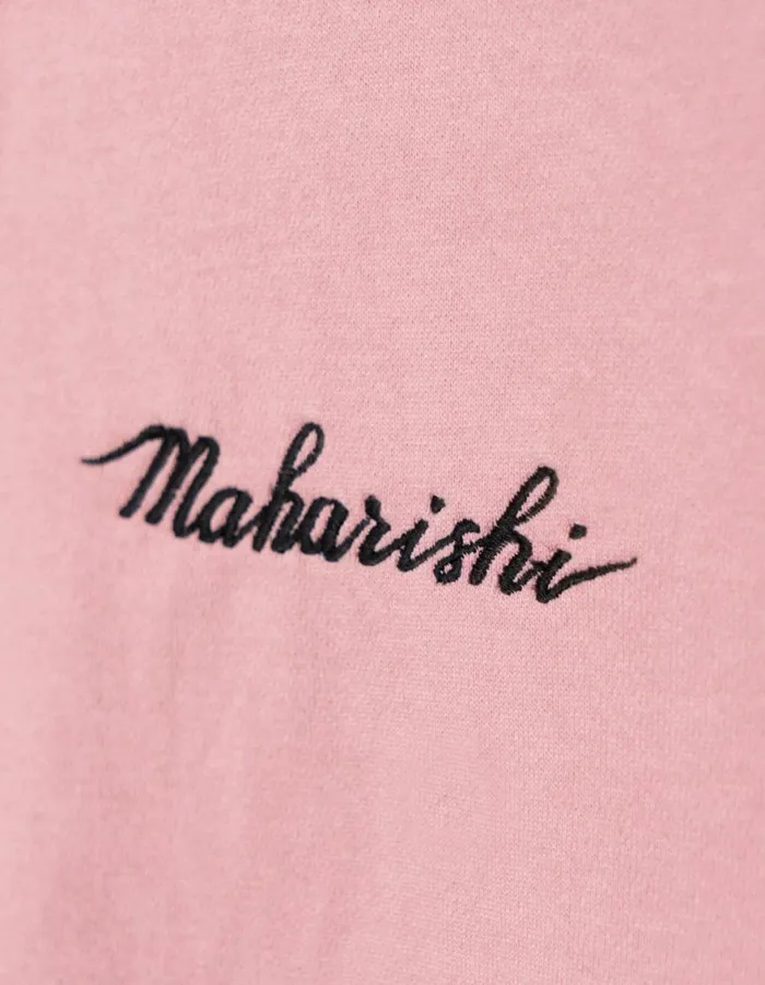 Maharishi Crew Sweats 6009 Caduceus Monk Crew Sweat Pink 8211 Men