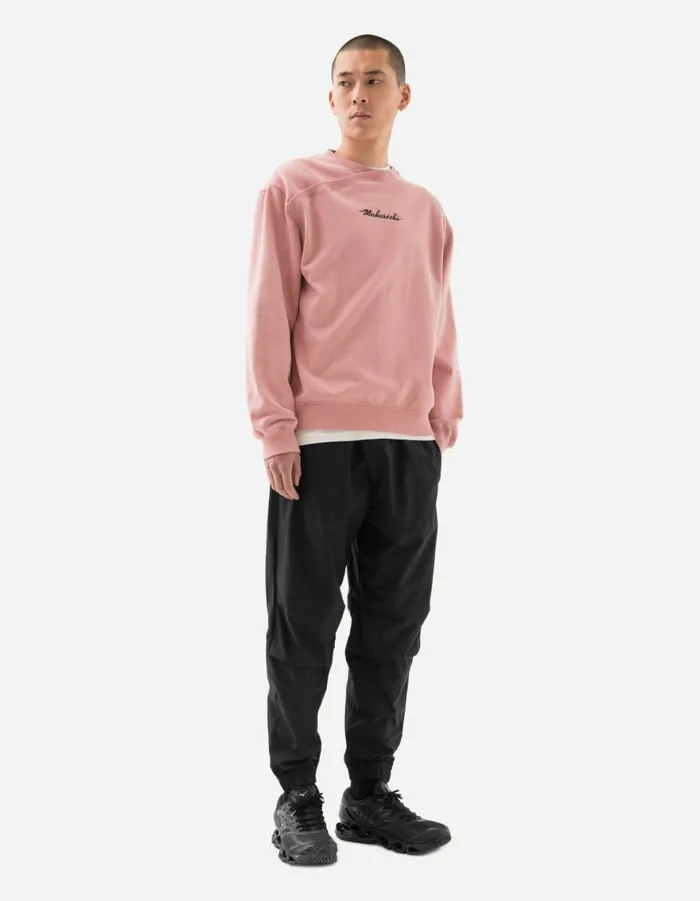Maharishi Crew Sweats 6009 Caduceus Monk Crew Sweat Pink 8211 Men