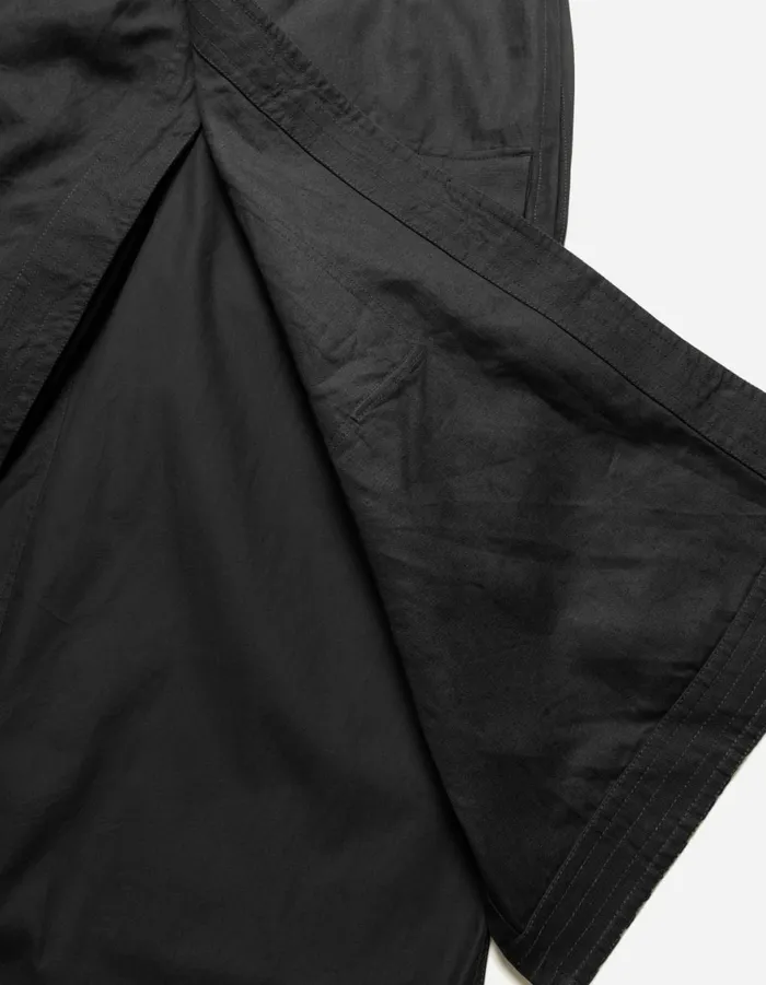 Maharishi Hakama Pants 6027 Asym Hakama Cargo Track Pants Black 8211 Men