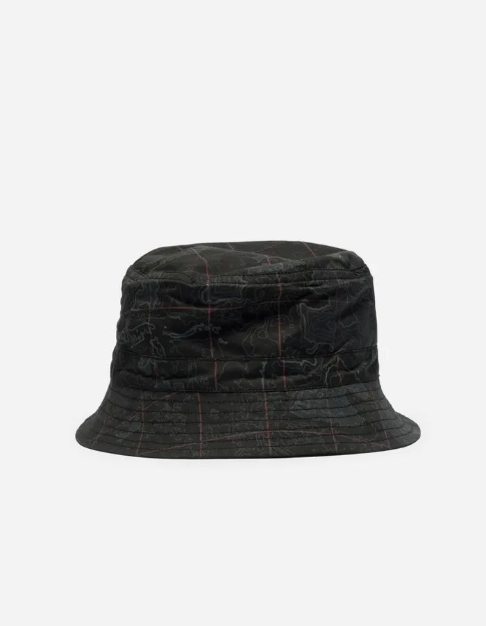 Maharishi Hats 5227 Reversible Contour Bucket Hat BlackSubdued Night 8211 Men Maharishi Hats 5227 Reversible Contour Bucket Hat BlackSubdued Night 8211 Men