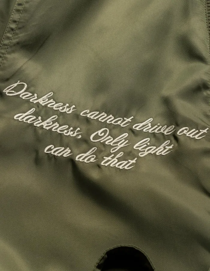 Maharishi Jackets 6006 Year Of The Snake MA1 Kimono Olive OG107F 8211 Men