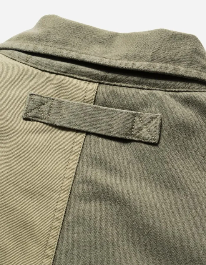 Maharishi Jackets 6025 Maha Boro Deck Jacket OliveSand 8211 Men
