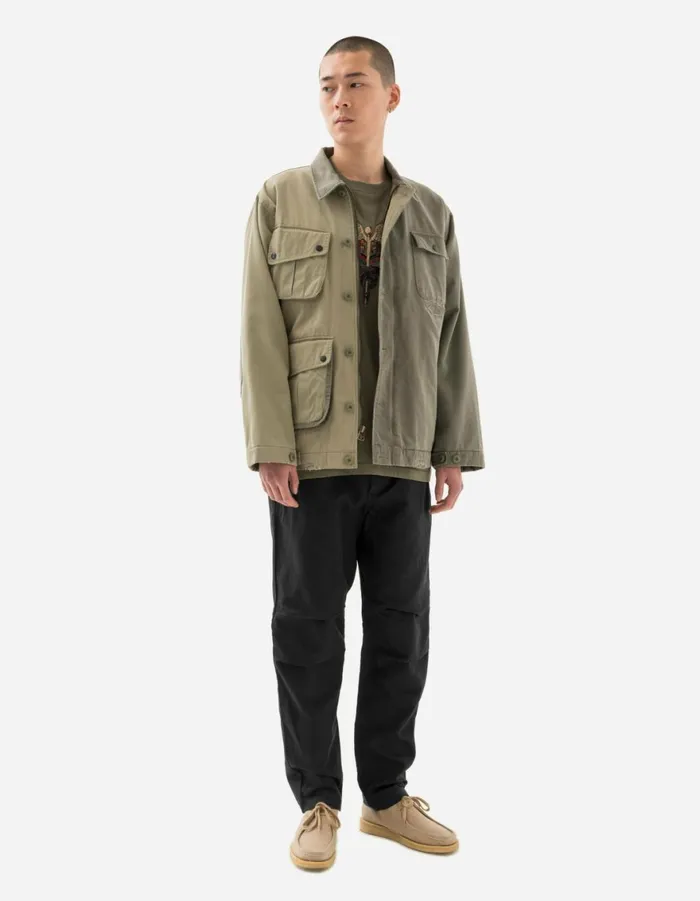Maharishi Jackets 6025 Maha Boro Deck Jacket OliveSand 8211 Men