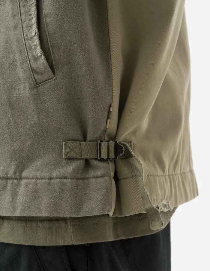 Maharishi Jackets 6025 Maha Boro Deck Jacket OliveSand 8211 Men