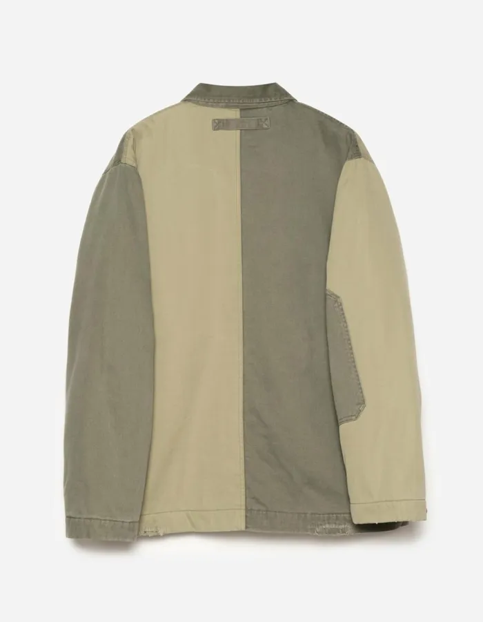 Maharishi Jackets 6025 Maha Boro Deck Jacket OliveSand 8211 Men