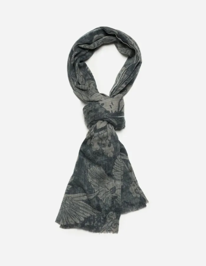 Maharishi Scarves 5328 Peace Dove Pashmina Black 8211 Men