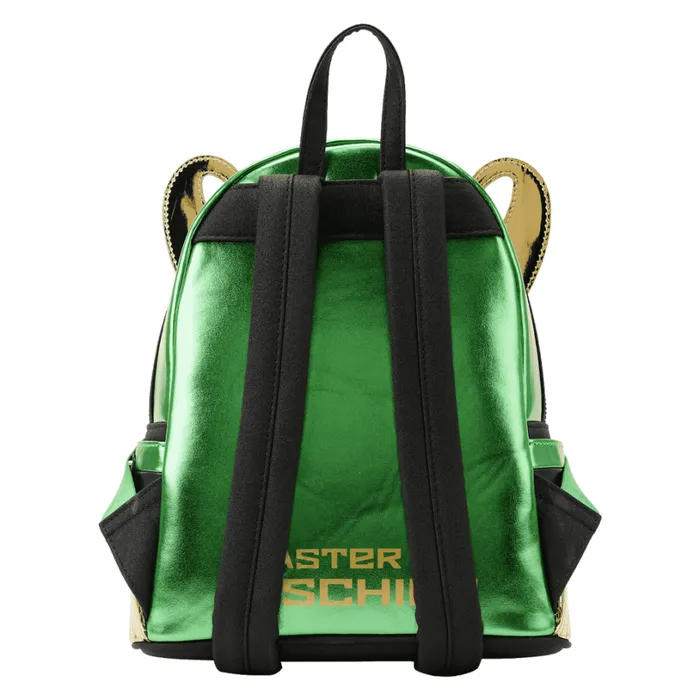Marvel Metallic Loki Cosplay Mini Backpack Unisex Loungefly Backpacks Marvel Metallic Loki Cosplay Mini Backpack Unisex Loungefly Backpacks