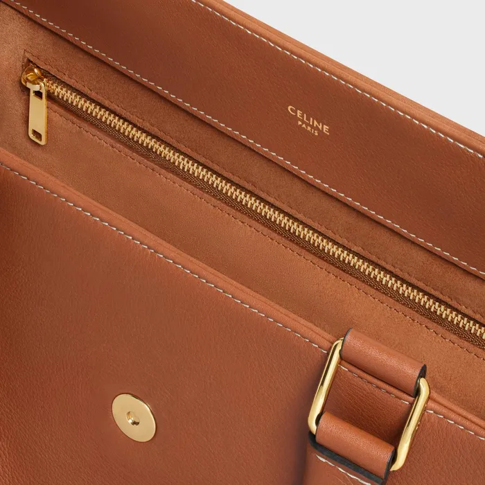 Medium Appoline Bag In Supple Calfskin Tan Women CELINE MORE LINES Medium Appoline Bag In Supple Calfskin Tan Women CELINE MORE LINES