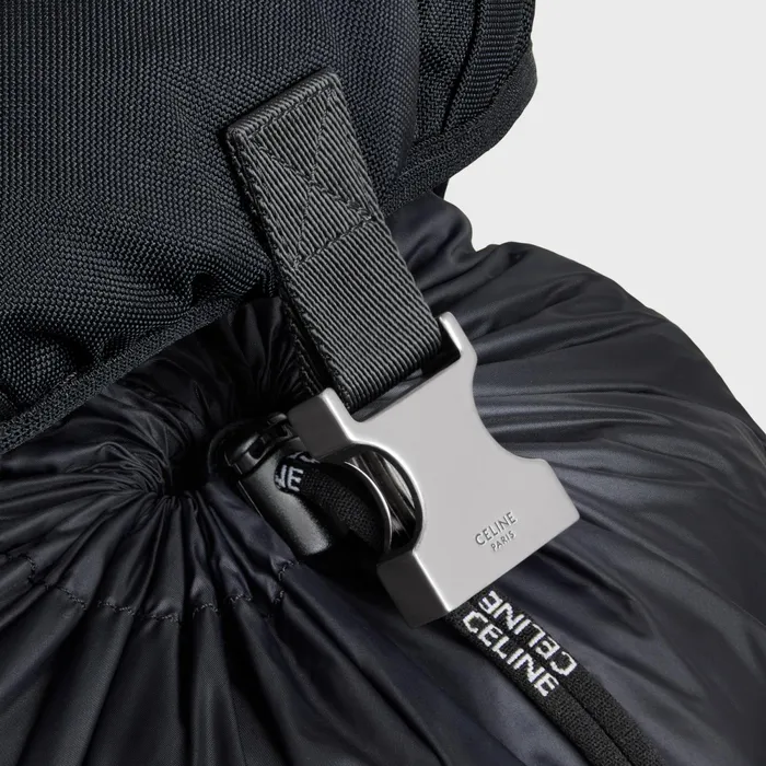 Medium Backpack Trekking In Nylon Black Men CELINE BACKPACKS Medium Backpack Trekking In Nylon Black Men CELINE BACKPACKS