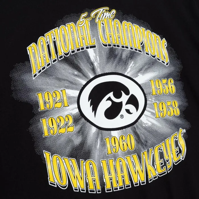 Men039s Collegiate Mitchell and Ness Big Shine Tee University Of Iowa Men039s Collegiate Mitchell and Ness Big Shine Tee University Of Iowa