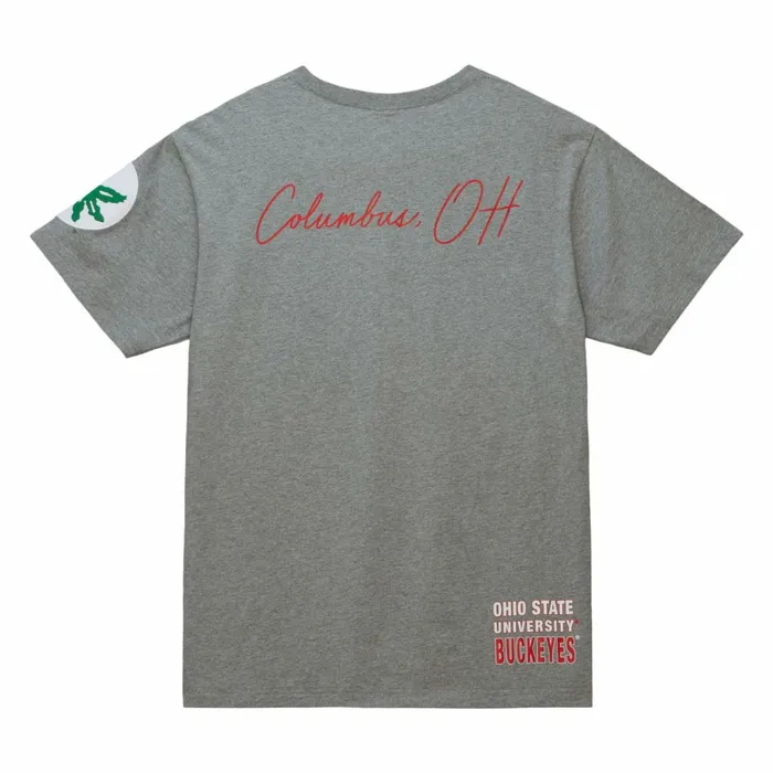 Men039s Collegiate Mitchell and Ness City Collection SS Tee Ohio State Men039s Collegiate Mitchell and Ness City Collection SS Tee Ohio State