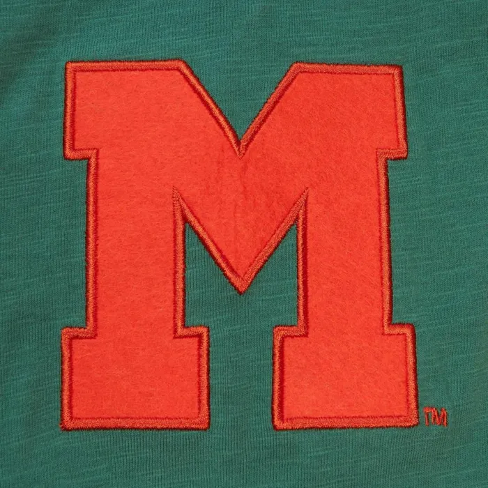 Men039s Collegiate Mitchell and Ness Legendary Slub Long Sleeve Hoodie University Of Miami Men039s Collegiate Mitchell and Ness Legendary Slub Long Sleeve Hoodie University Of Miami