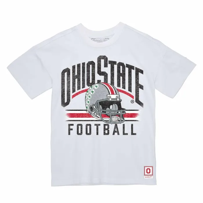 Men039s Collegiate Mitchell and Ness Touchback Tee Ohio State