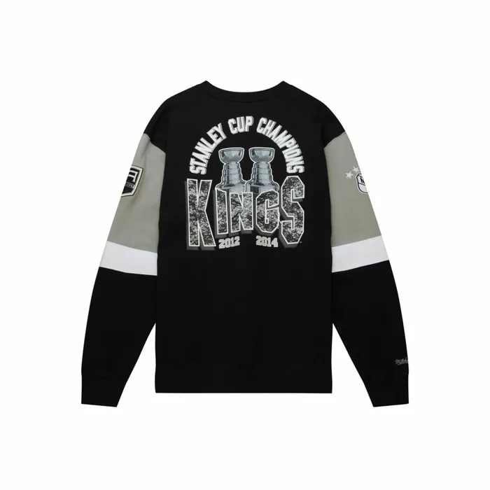 Men039s Hoodies and Sweatshirts Mitchell and Ness All Over Crew 30 Los Angeles Kings Men039s Hoodies and Sweatshirts Mitchell and Ness All Over Crew 30 Los Angeles Kings