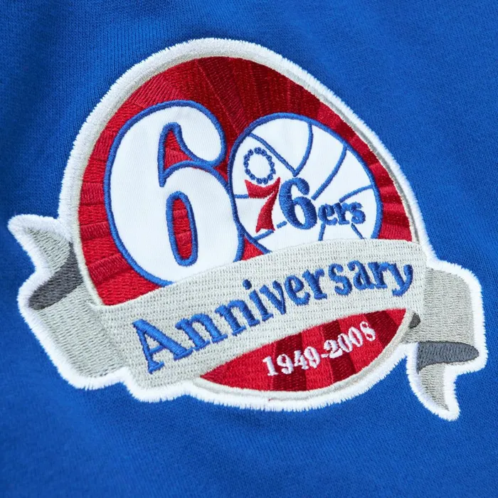 Men039s Hoodies and Sweatshirts Mitchell and Ness All Over Crew 30 Philadelphia 76ers Men039s Hoodies and Sweatshirts Mitchell and Ness All Over Crew 30 Philadelphia 76ers