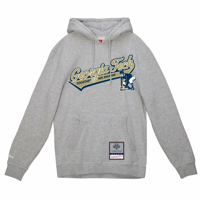 Men039s Hoodies and Sweatshirts Mitchell and Ness College Tailsweep Pullover Georgia Tech Men039s Hoodies and Sweatshirts Mitchell and Ness College Tailsweep Pullover Georgia Tech