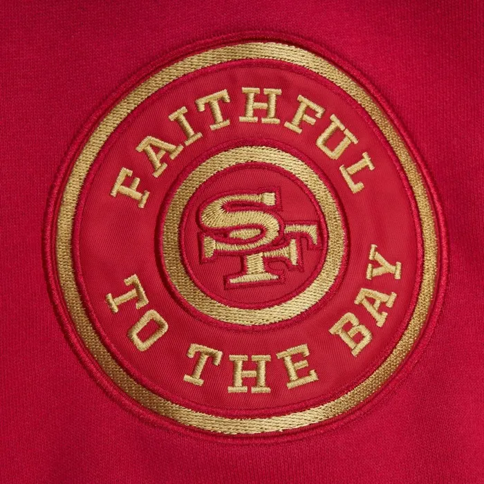 Men039s Hoodies and Sweatshirts Mitchell and Ness Fttb All Over Crew 30 San Francisco 49ers Men039s Hoodies and Sweatshirts Mitchell and Ness Fttb All Over Crew 30 San Francisco 49ers