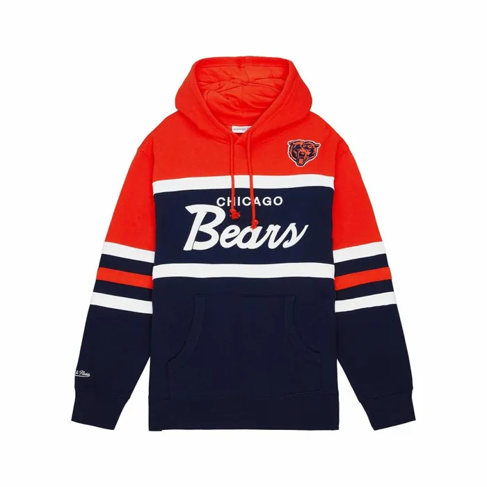 Men039s Hoodies and Sweatshirts Mitchell and Ness Head Coach Hoodie Chicago Bears Men039s Hoodies and Sweatshirts Mitchell and Ness Head Coach Hoodie Chicago Bears