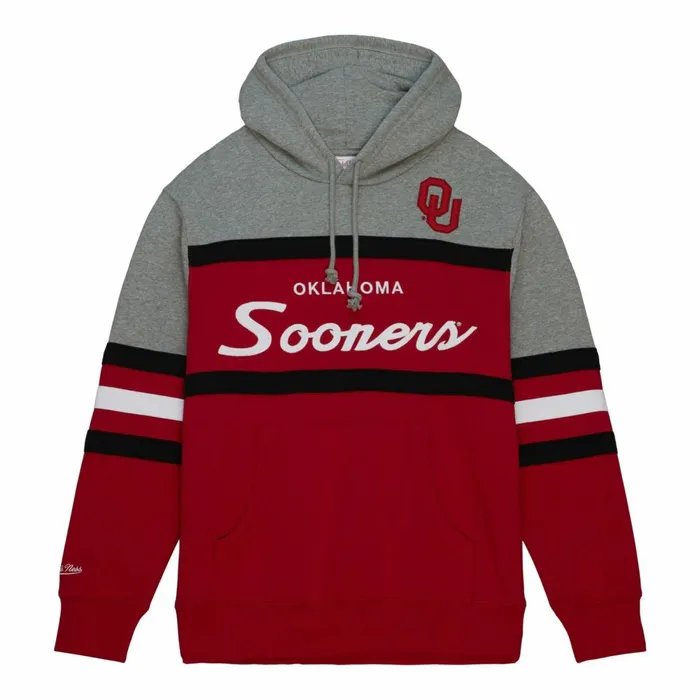 Men039s Hoodies and Sweatshirts Mitchell and Ness Head Coach Hoodie University Of Oklahoma Men039s Hoodies and Sweatshirts Mitchell and Ness Head Coach Hoodie University Of Oklahoma