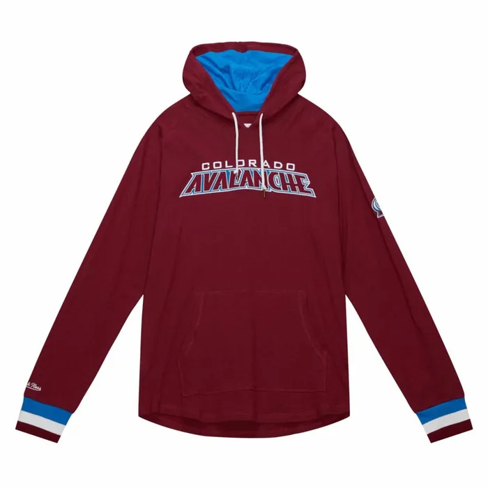 Men039s Hoodies and Sweatshirts Mitchell and Ness Legendary Slub Long Sleeve Hoodie Colorado Avalanche Men039s Hoodies and Sweatshirts Mitchell and Ness Legendary Slub Long Sleeve Hoodie Colorado Avalanche
