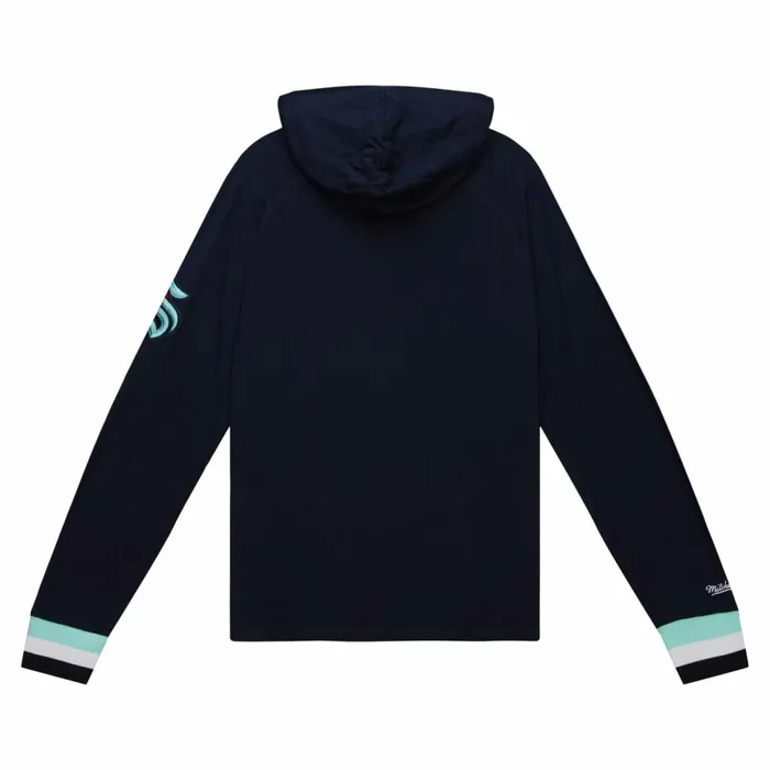 Men039s Hoodies and Sweatshirts Mitchell and Ness Legendary Slub Long Sleeve Hoodie Seattle Kraken Men039s Hoodies and Sweatshirts Mitchell and Ness Legendary Slub Long Sleeve Hoodie Seattle Kraken