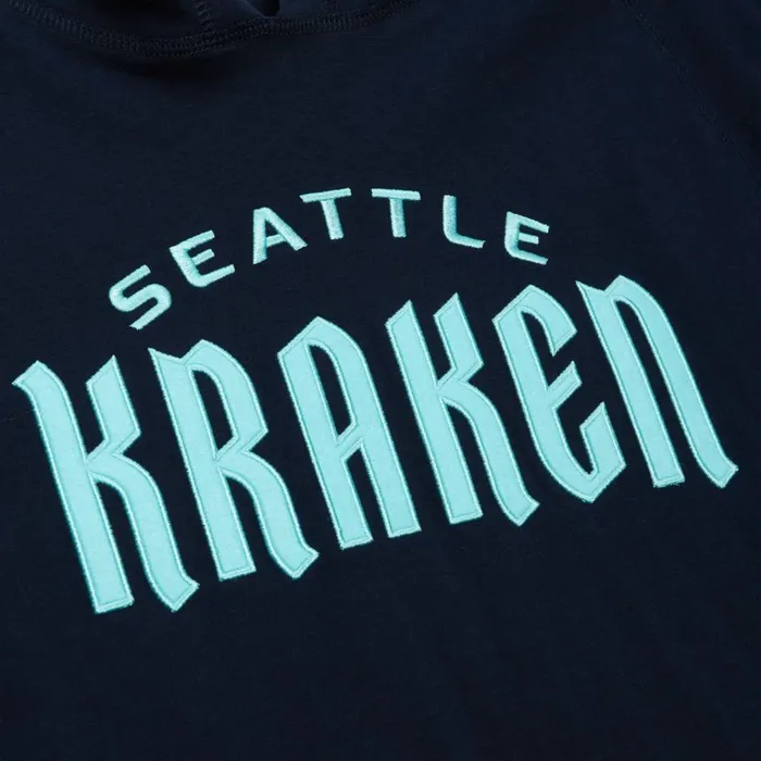 Men039s Hoodies and Sweatshirts Mitchell and Ness Legendary Slub Long Sleeve Hoodie Seattle Kraken Men039s Hoodies and Sweatshirts Mitchell and Ness Legendary Slub Long Sleeve Hoodie Seattle Kraken