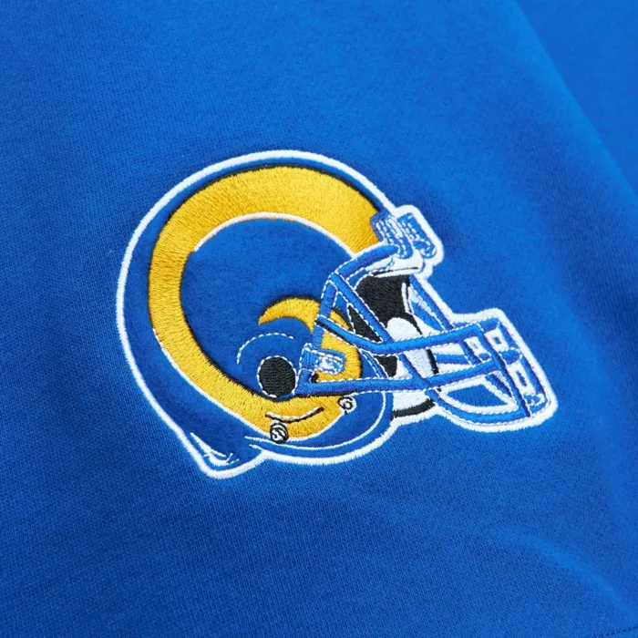 Men039s Hoodies and Sweatshirts Mitchell and Ness PreGrame SS Fleece Hoodie Los Angeles Rams Men039s Hoodies and Sweatshirts Mitchell and Ness PreGrame SS Fleece Hoodie Los Angeles Rams
