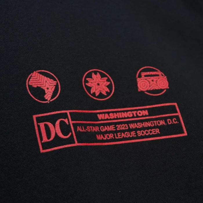 Men039s Hoodies and Sweatshirts Mitchell and Ness Rated DC Hoodie MLS AllStar Men039s Hoodies and Sweatshirts Mitchell and Ness Rated DC Hoodie MLS AllStar