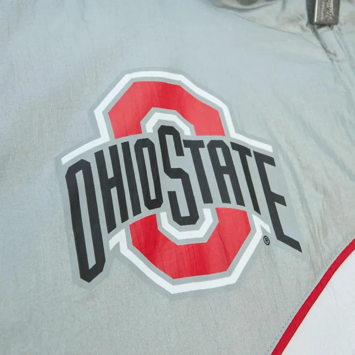 Men039s Jackets and Outerwear Mitchell and Ness Arched Retro Lined Windbreaker Ohio State Men039s Jackets and Outerwear Mitchell and Ness Arched Retro Lined Windbreaker Ohio State