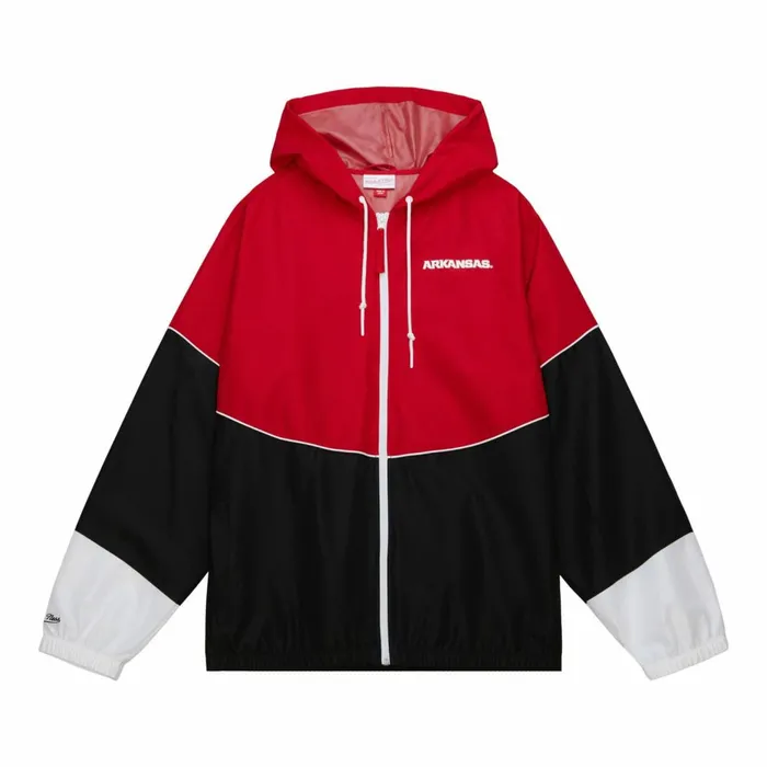 Men039s Jackets and Outerwear Mitchell and Ness Home Team Lightweight Windbreaker University Of Arkansas Men039s Jackets and Outerwear Mitchell and Ness Home Team Lightweight Windbreaker University Of Arkansas
