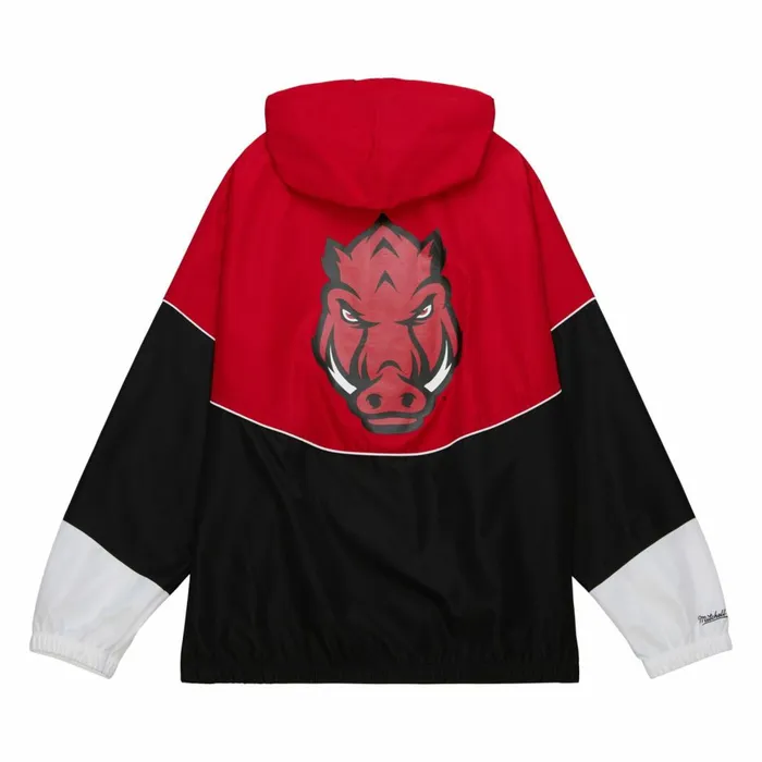 Men039s Jackets and Outerwear Mitchell and Ness Home Team Lightweight Windbreaker University Of Arkansas Men039s Jackets and Outerwear Mitchell and Ness Home Team Lightweight Windbreaker University Of Arkansas