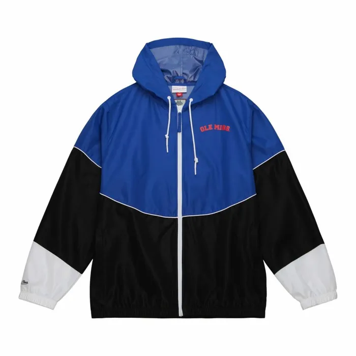 Men039s Jackets and Outerwear Mitchell and Ness Home Team Lightweight Windbreaker University Of Mississippi Men039s Jackets and Outerwear Mitchell and Ness Home Team Lightweight Windbreaker University Of Mississippi