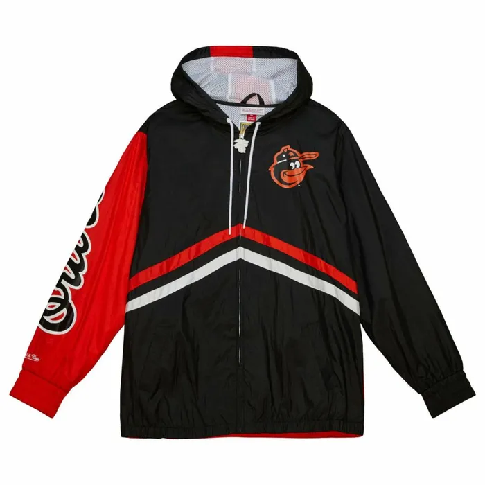Men039s Jackets and Outerwear Mitchell and Ness Undeniable Full Zip Windbreaker Baltimore Orioles Men039s Jackets and Outerwear Mitchell and Ness Undeniable Full Zip Windbreaker Baltimore Orioles